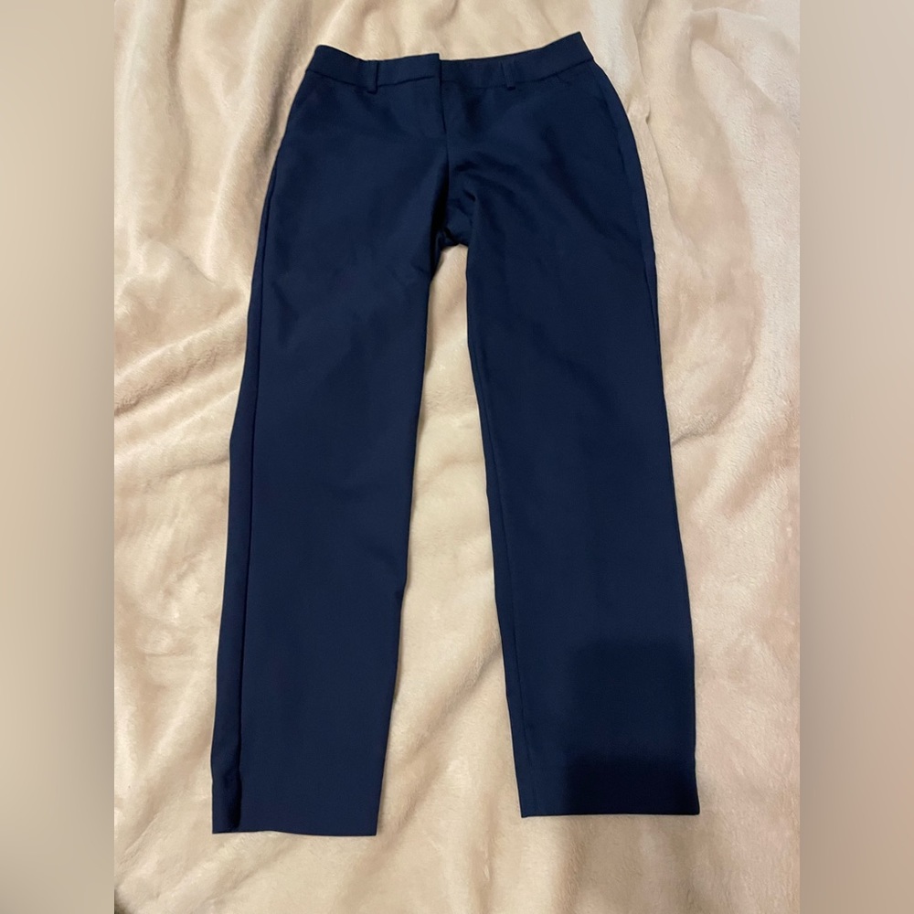 Women’s Express Columnist Ankle Navy Pants size 2R